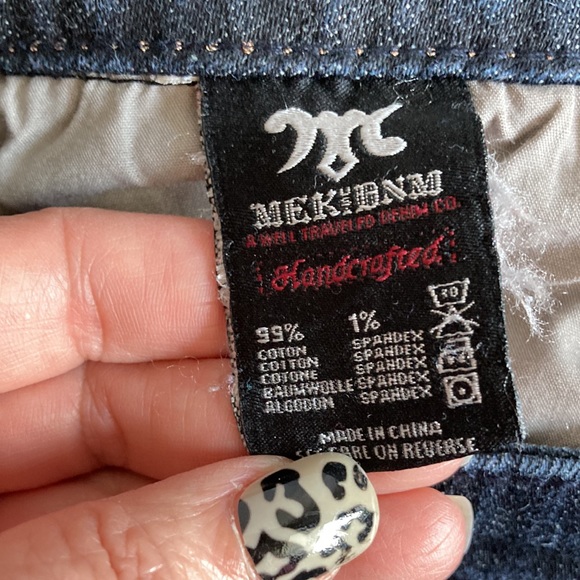MEK USA BNM Denim Kazan Women’s Jeggins Size 29/32 - Picture 10 of 11